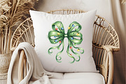 Festive Green Grinch Bow Christmas, an Illustration by DreamCafeArt (Thumbnail 6 of 7)
