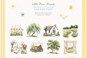 Little Farm Friends Collection, a Seasonal Illustration by PeDe Designs (Thumbnail 6 of 15)