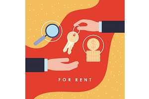 renting house cartel, an Object Illustration by studiogstock
