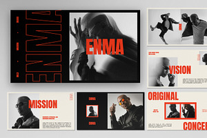 ENMA Bold Modern Google Slide