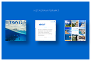 Travel Social Media Pack, a Social Media Template by Boris Cupac (Thumbnail 3 of 14)