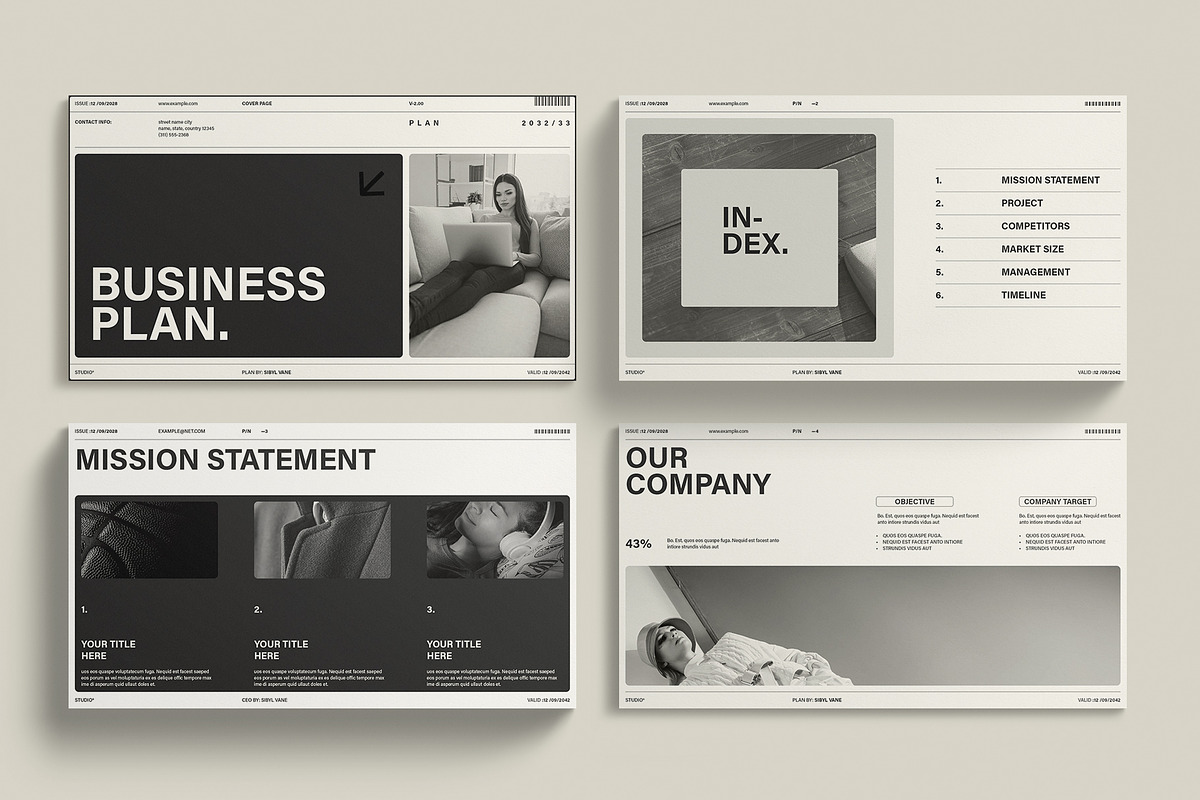 Business Plan Presentation Template, a Presentation Template by RedGiant (Photo 2 of 6)