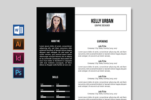 Minimalist Resume / CV - 2 Versions