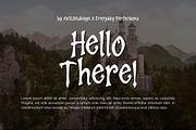 Luventa | A Fantasy Display Font, a Handwritten Font by Everyday Perfection (Thumbnail 3 of 5)
