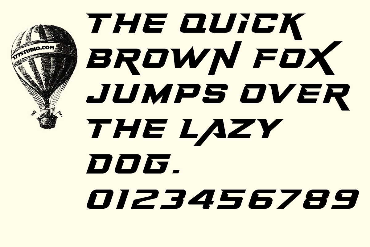 Exima Geometric Font, a Sans Serif Font by 177Studio (Photo 8 of 8)