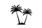 Palm Silhouette Clipart Set, an Illustration by hafijul (Thumbnail 18 of 21)
