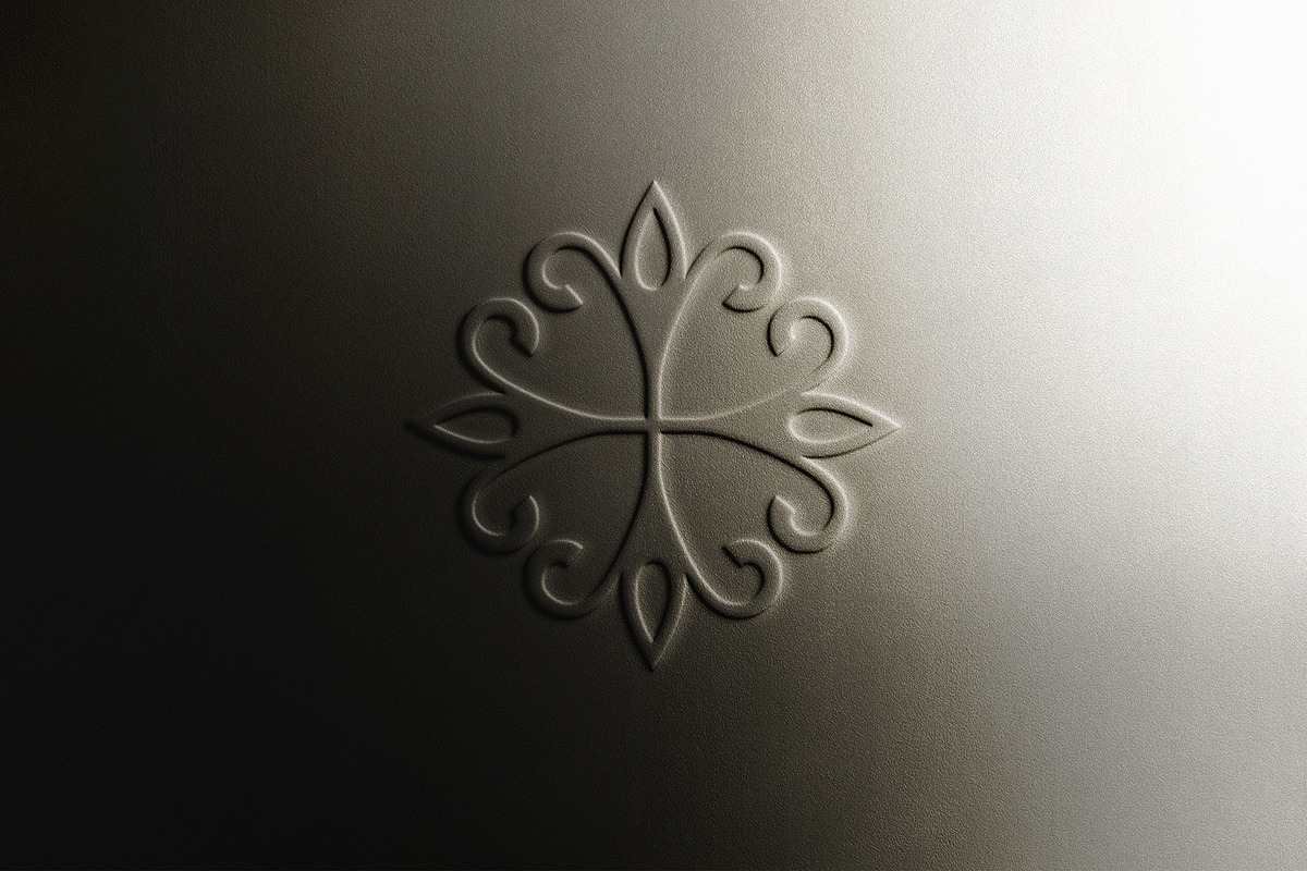 Embossed Luxury Logo Mockup, an Advertising Mockup by Asylab (Photo 2 of 5)