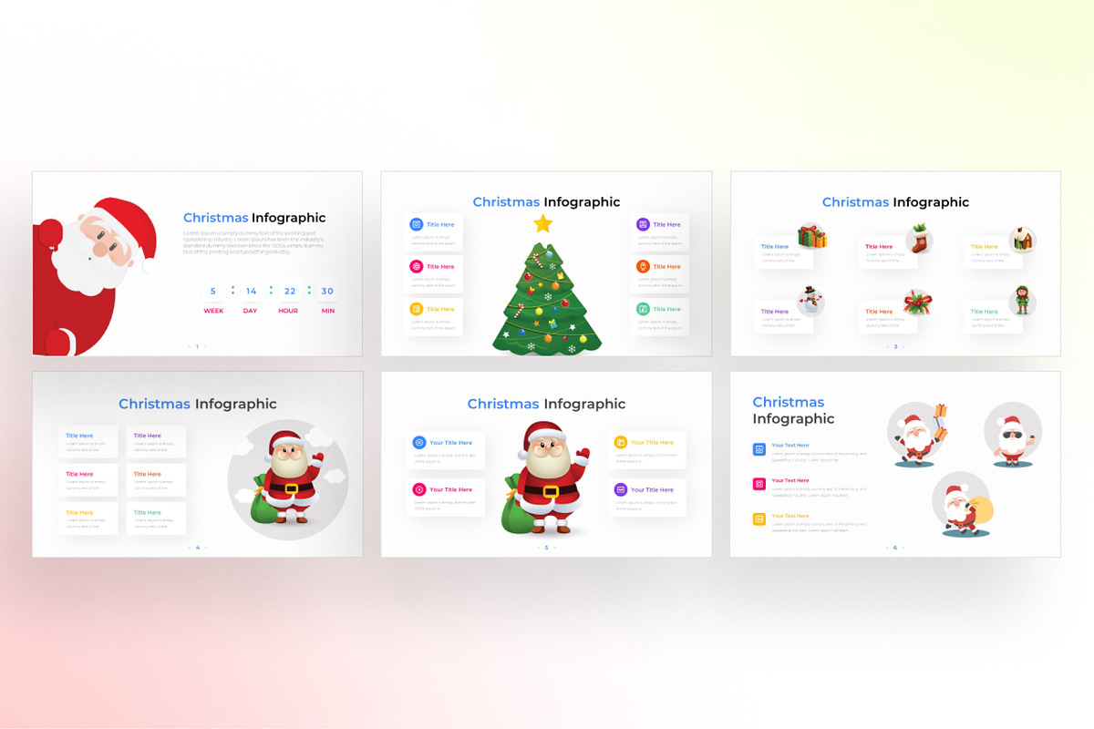 Christmas PowerPoint Infographic, a Presentation Template by Digitcase x Wealthwells (Photo 2 of 4)