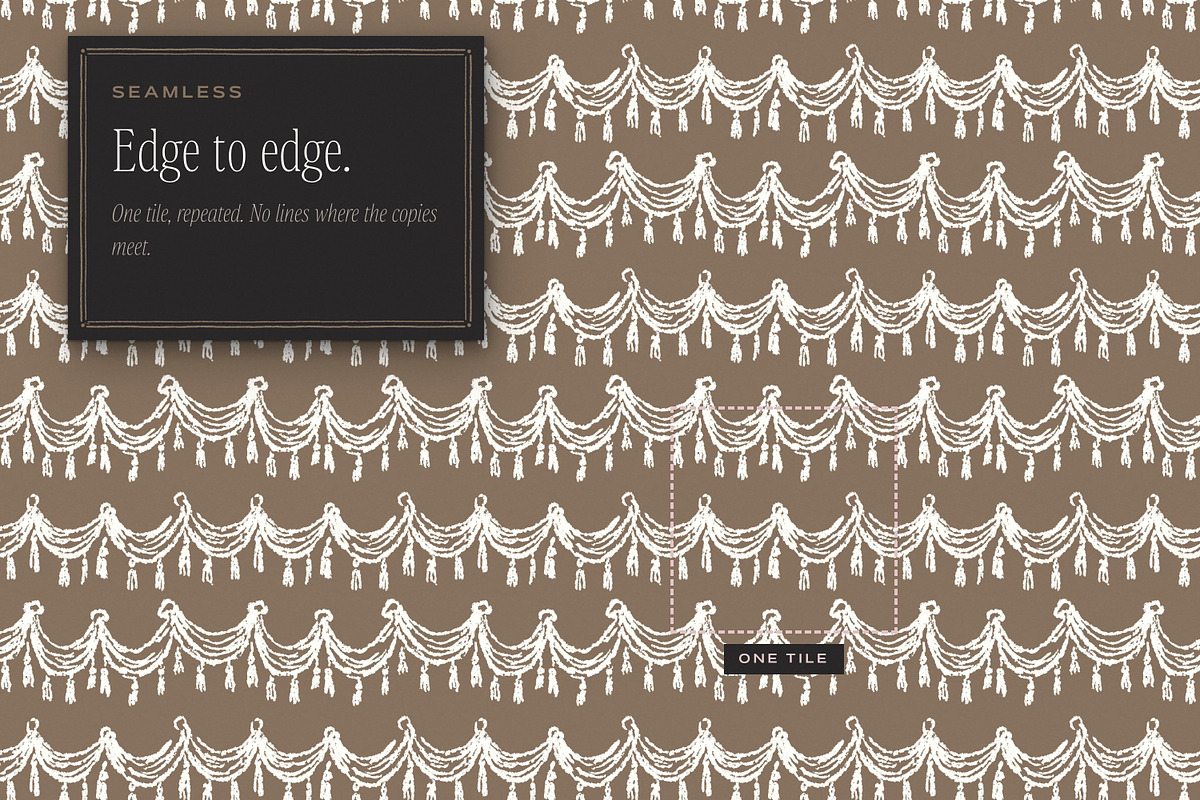 Theater & Art Deco Seamless Patterns, a Pattern Graphic by The October Creative (Photo 4 of 12)