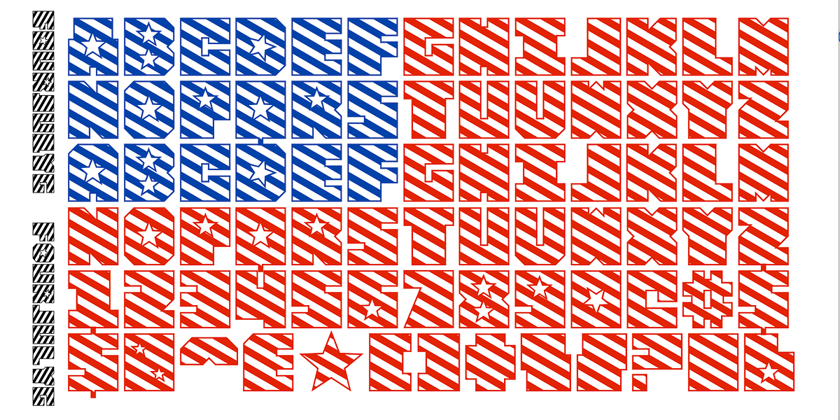 Four July, a Font by Ingrimayne Type (Photo 4 of 5)