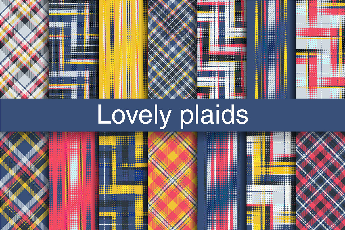 #84 Seamless Pattern Plaids, a Pattern Graphic by Plaid4You (Photo 1 of 10)