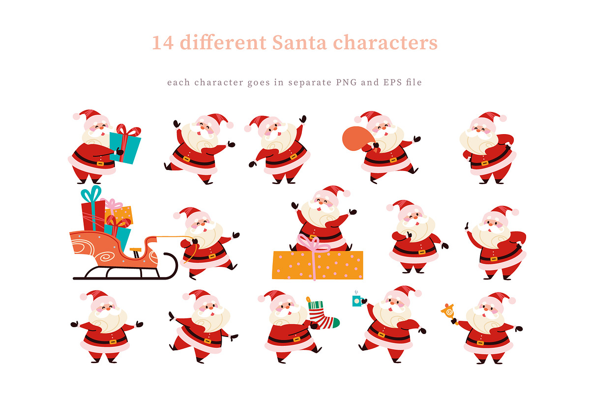Cozy Cristmas kit, an Animal Illustration by Funnystore (Photo 16 of 22)