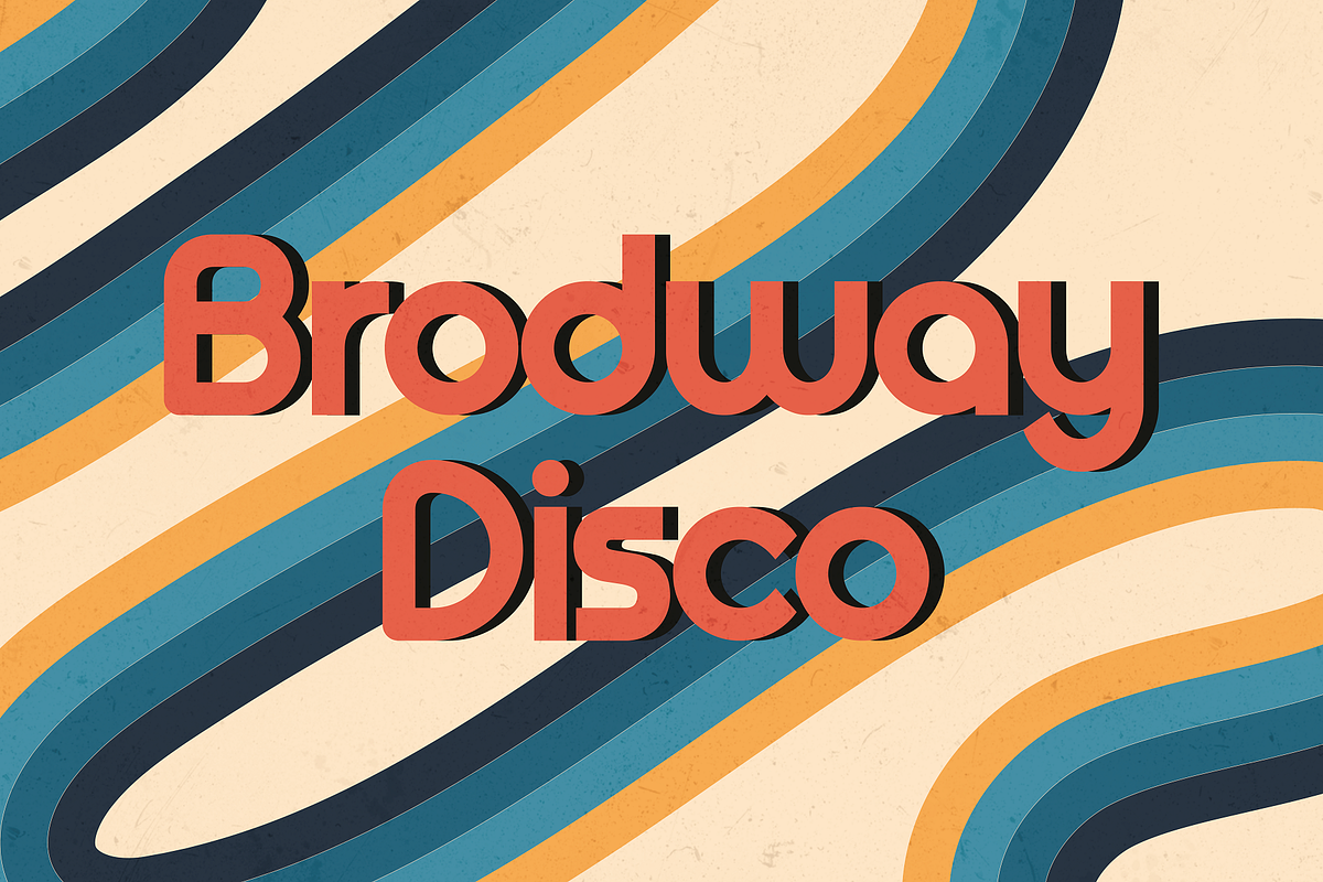 Disco Diva - Groovy Typeface preview 6