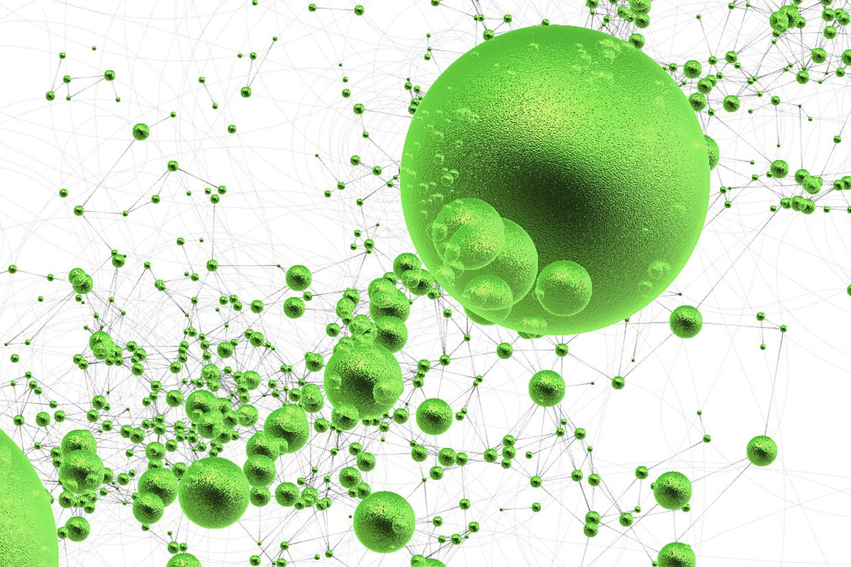 Molecular Structure JPG Digital Pape, a Background Graphic by Kseniya-Omega (Photo 7 of 7)