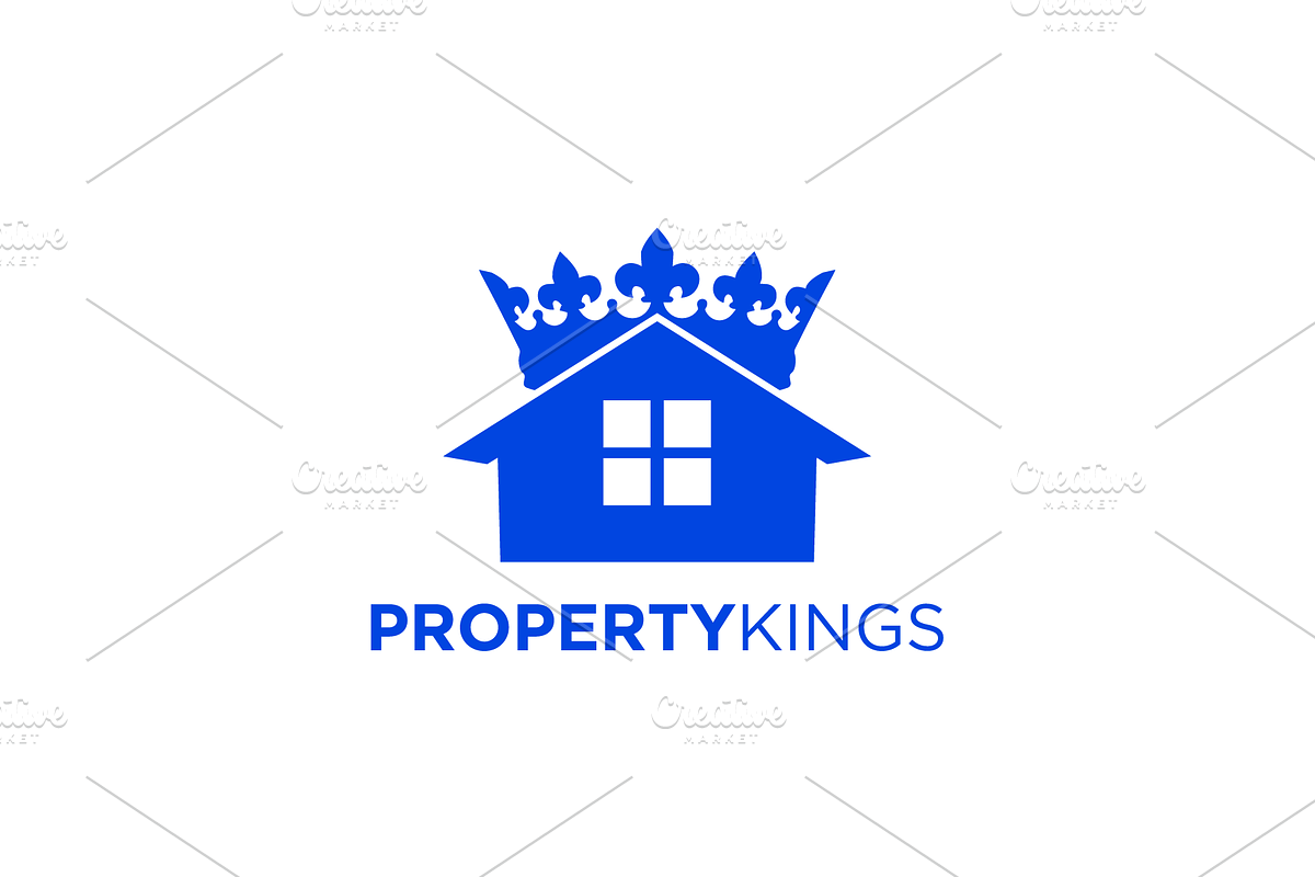 Property Kings Logo Vector Simple, a Branding & Logo Template by zaqilogo (Photo 2 of 2)