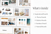 Interior Design Mood Board, a Branding & Logo Template by PittaFinePrint (Thumbnail 3 of 6)