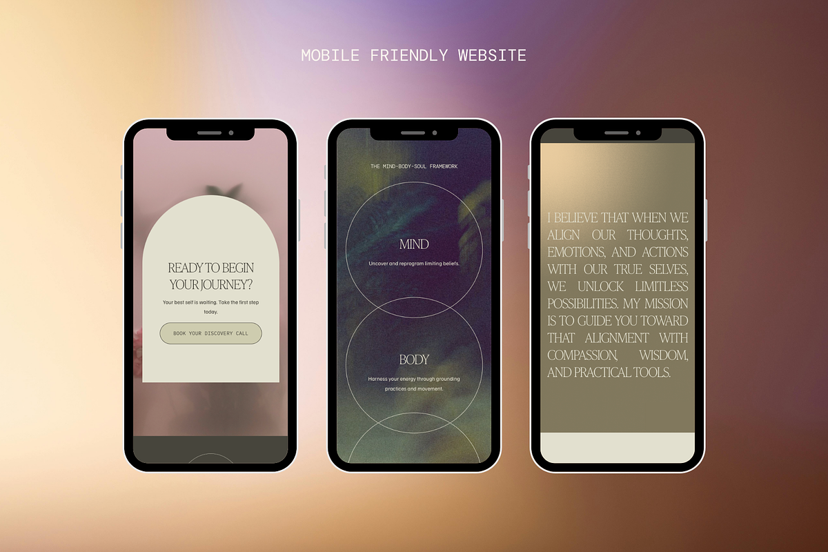 Spiritual Squarespace 7.1 Template, a Squarespace Template by Soul Mission Studio (Photo 5 of 10)