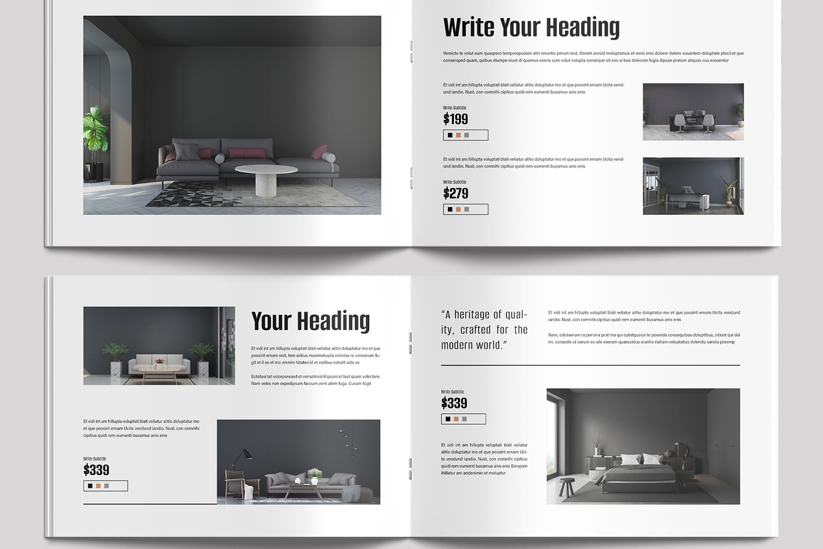 Product Catalog Landscape, a Brochure Template by MightyDesign (Photo 5 of 9)