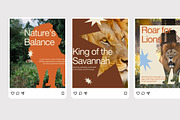 Roar For Lions - Instagram Post, a Social Media Template by Izdihaar_Studio (Thumbnail 3 of 4)