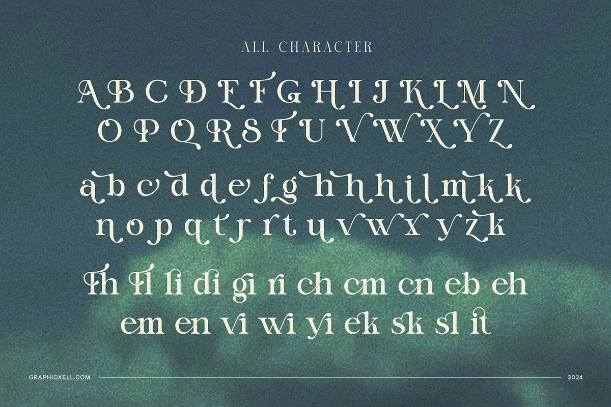 Holiday Rush Serif Font, a Serif Font by Graphicxell (Photo 8 of 9)