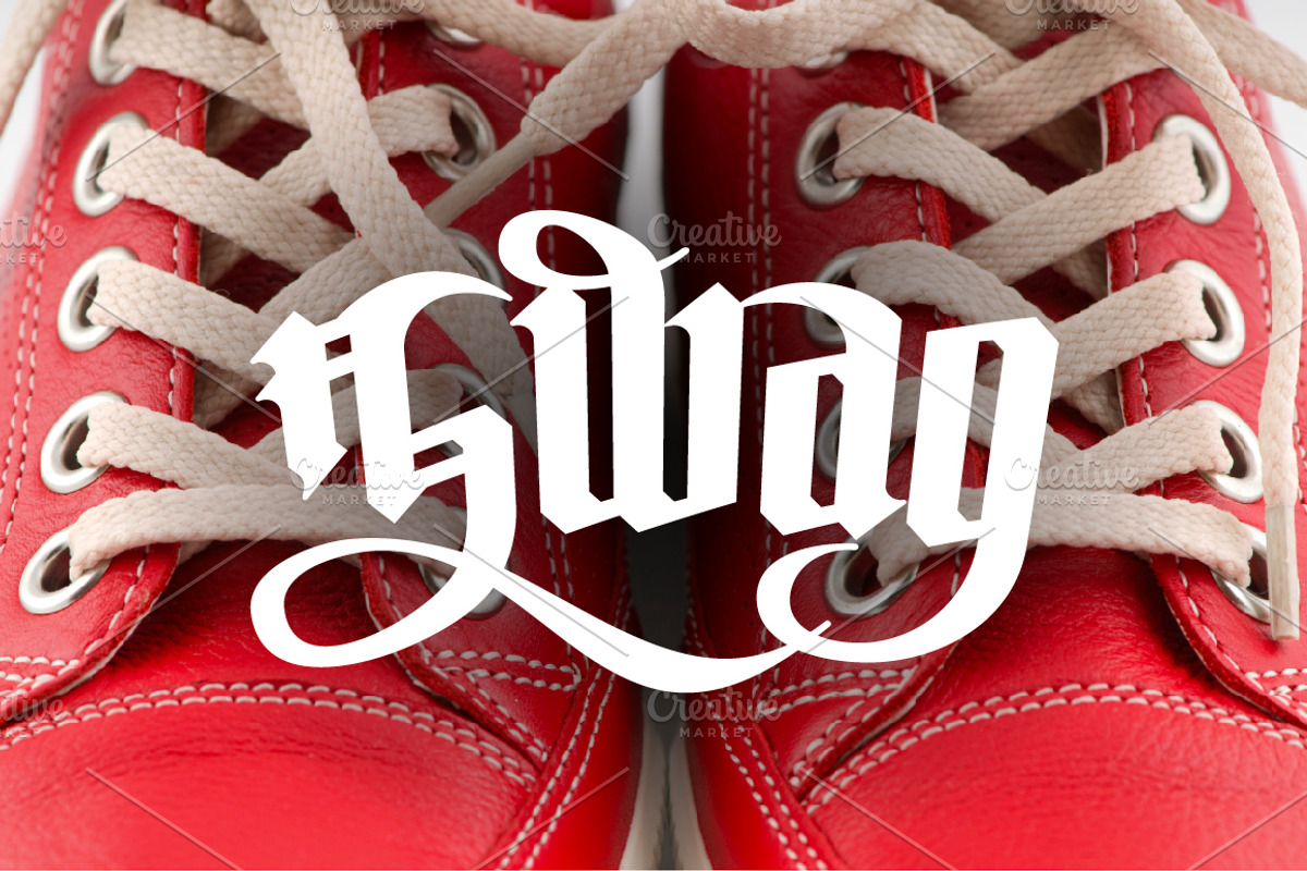 Phoenix gothic font preview 7