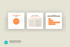 Productivity Planner Instagram Canva