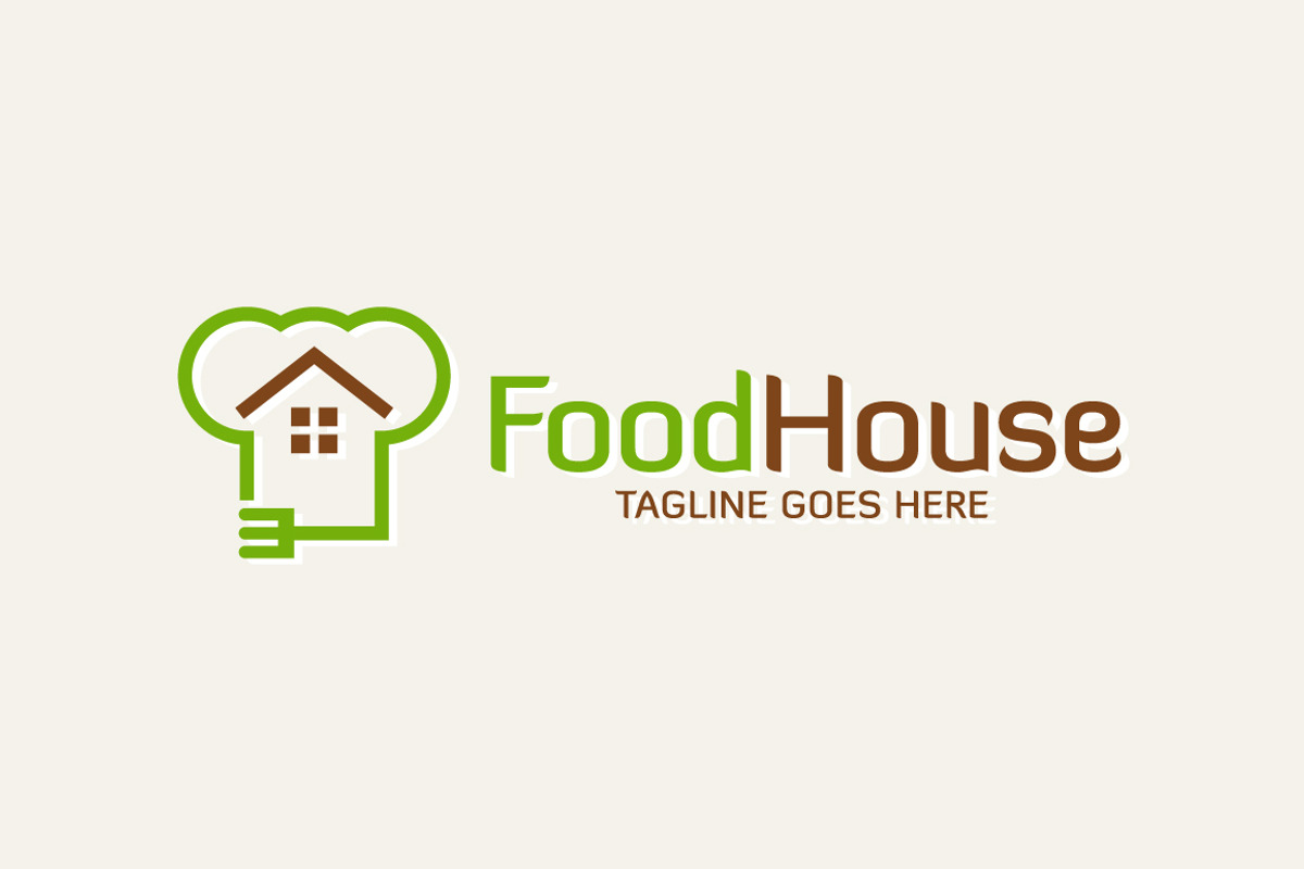 Food House Logo, a Branding & Logo Template by wakgraphic (Photo 3 of 3)