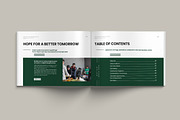 Nonprofit Charity Brochure Landscape, a Brochure Template by Pixelpick (Thumbnail 2 of 9)