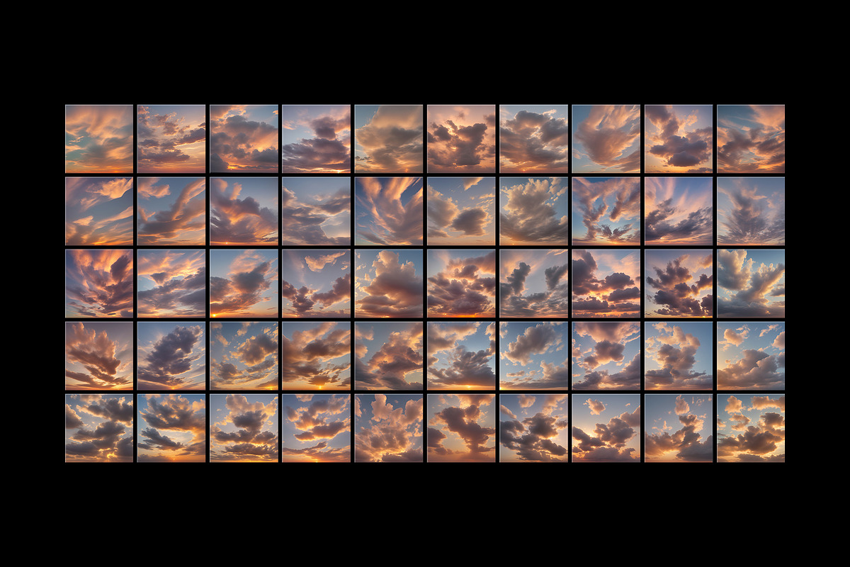 Clouds at Sunset, a Background Graphic by MarkSupply (Photo 4 of 4)
