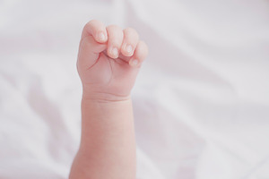 Newborn baby hand featuring baby, newborn, and hand