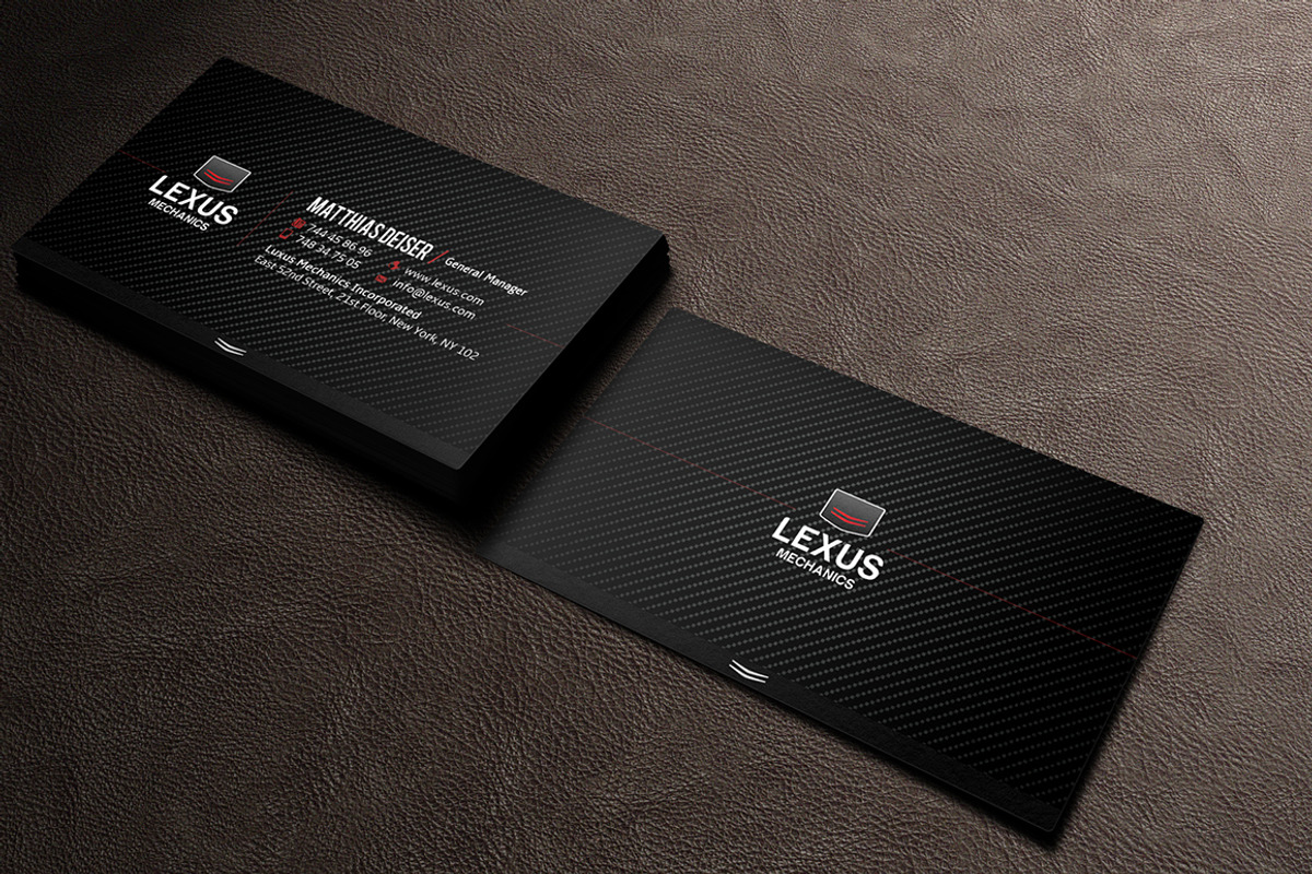 Carbon Business Card, a Business Card Template by Marvel (Photo 3 of 3)