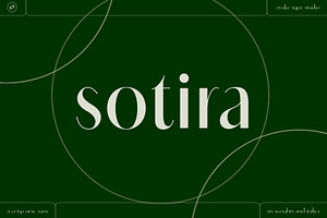 Sotira - A Crisp Sans Serif