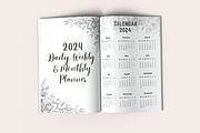 2024 Daily, Weekly & Monthly Planner, a Templates & Theme by KDPISH (Thumbnail 2 of 5)