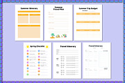 Summer Planner For Kids For Canva, a Stationery Template by Shumaya (Thumbnail 3 of 5)