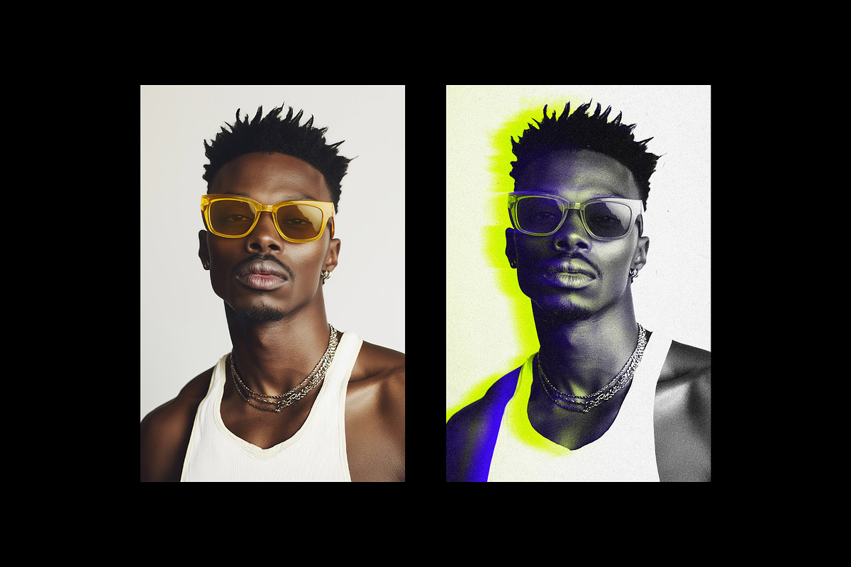 RGB Split Photo Effect, a Layer Style Add-On by Design Squad