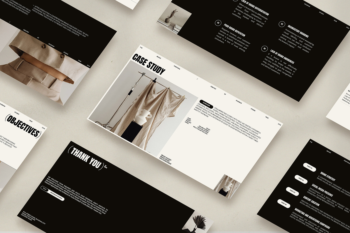 NOLE / Brand Proposal, a Presentation Template by Wildnun Studio (Photo 2 of 16)