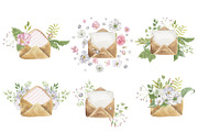 Spring Letters, an Illustration by Love Watercolor Store (Thumbnail 5 of 9)