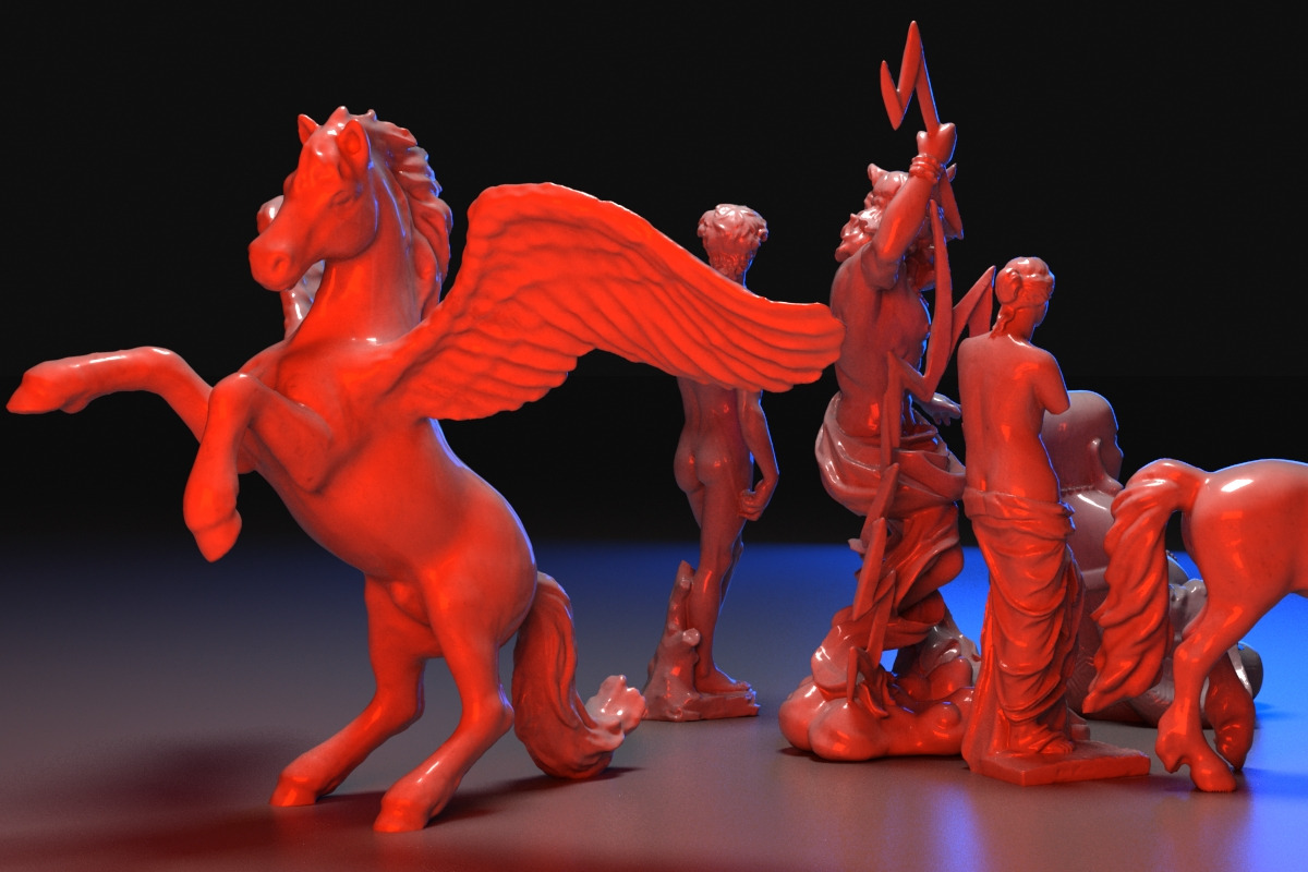 Famous Sculptures collection, an Animal 3D Model by Giimann (Photo 3 of 7)