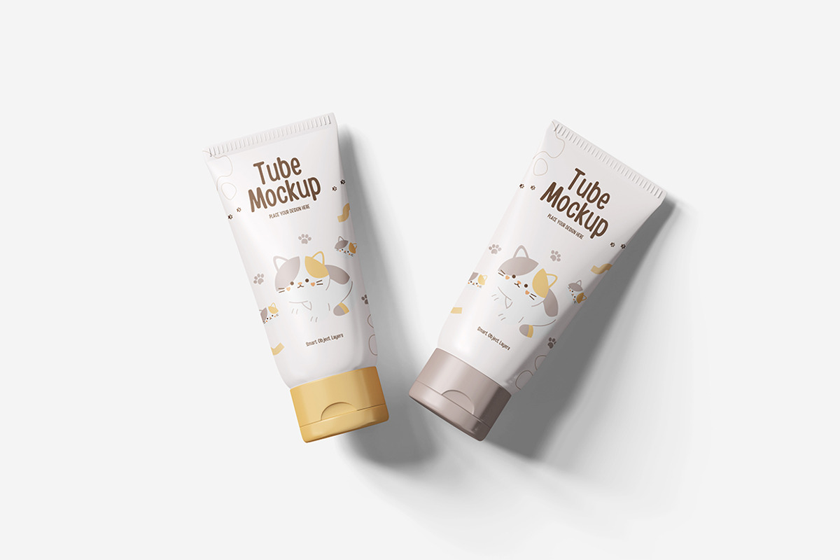 Tube Mockup, a Packaging Mockup by Indah (Photo 3 of 6)