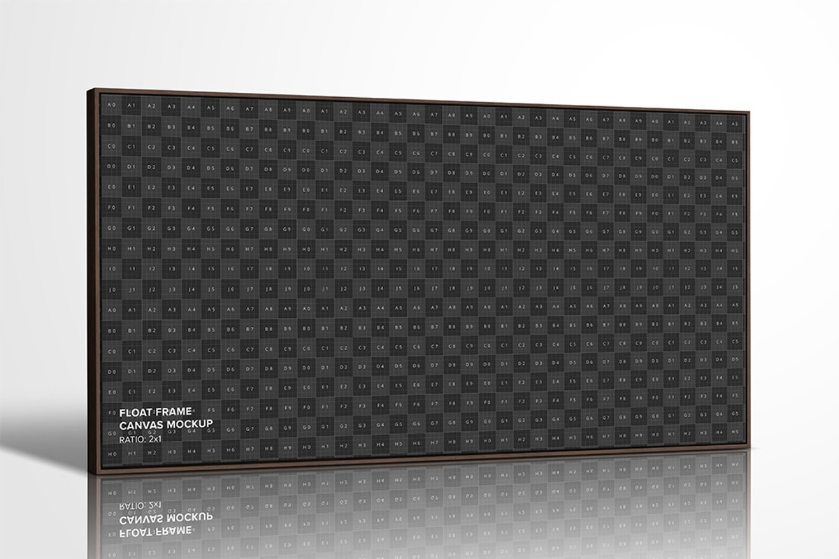 Standing Floater Frame Mockup R-2x1, a Household Mockup by Mockups by Carlos Viloria (Photo 4 of 5)