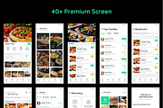 Capi Restaurant UI Kit iOS iphone X, an App Template by Capi Product (Thumbnail 4 of 8)