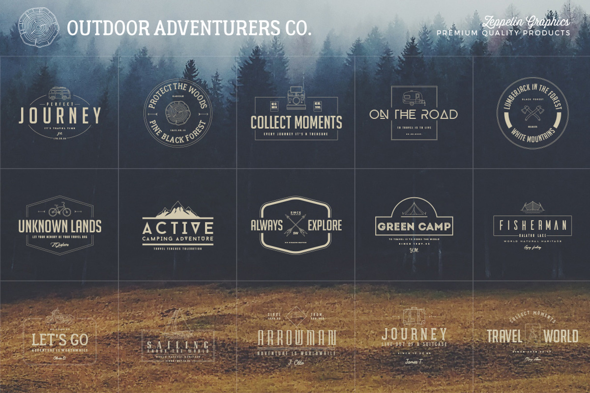 1500 Logos Bundle Collection, a Branding & Logo Template by Graphicdome (Photo 24 of 185)