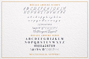 Royale Amoure Font Du, a Serif Font by Almeera Std (Thumbnail 10 of 12)