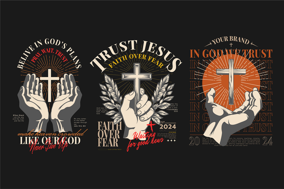 Christian illustration design, a Person Illustration by Baleee (Photo 3 of 10)
