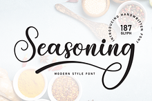Seasoning | Script Font