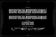 Sauronking + Decorative bonus, a Blackletter Font by dansdesign (Thumbnail 3 of 7)
