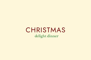 Christmas Event and Decor Store Logo