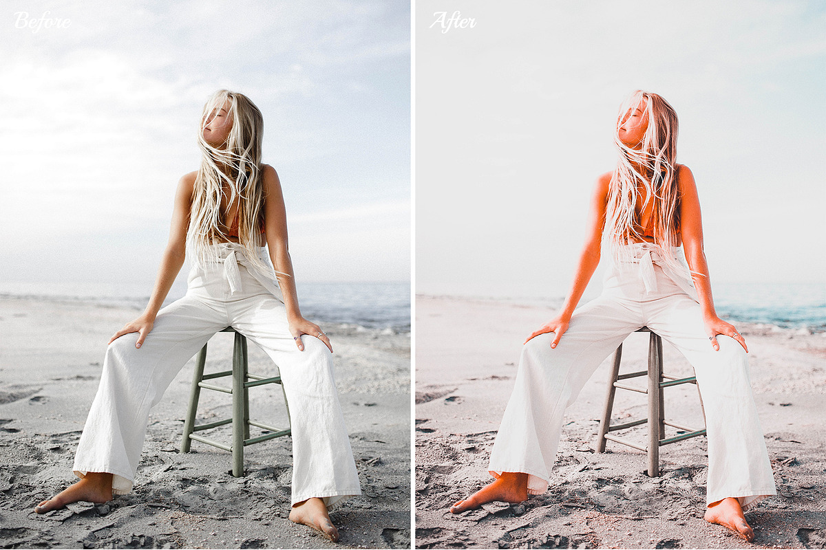 25% OFF Light & Orange Presets Pack, an Action Add-On by Andit themes (Photo 13 of 13)