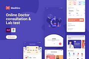Doctor Appointment - Complete UI Kit, an App Template by Ragul Creates (Thumbnail 1 of 7)