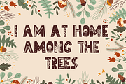 Forest Vibes • Font Family, a Font by moolesya (Thumbnail 10 of 12)